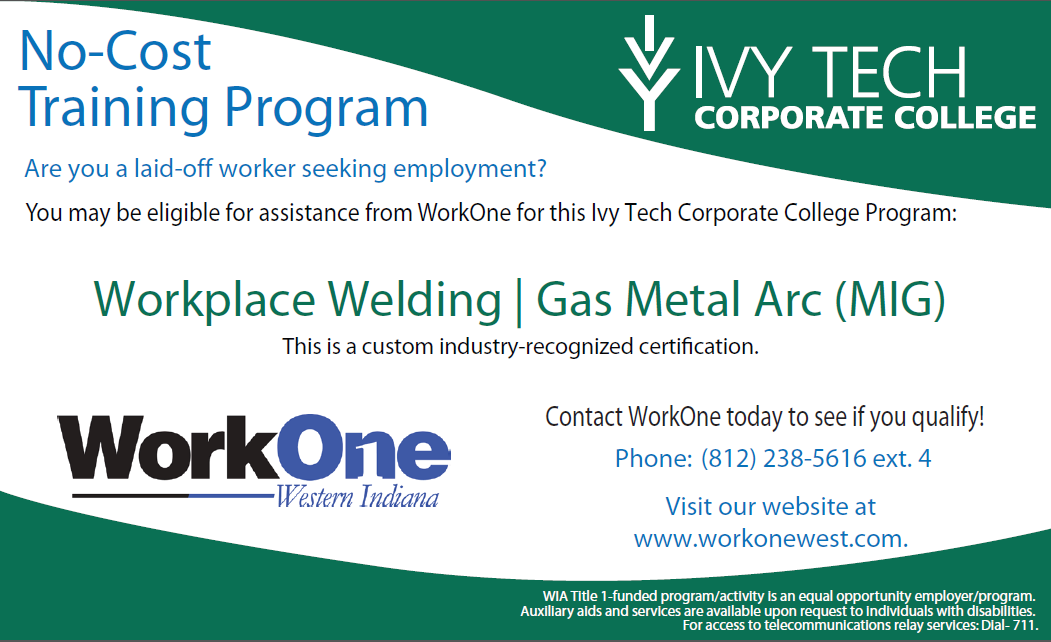 WorkOne Welding Ad